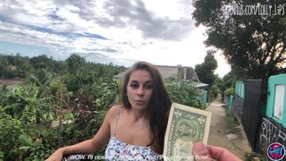 Forró argentin kiscsaj egy dollárért kap baszást