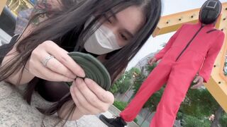 Swag daisybaby keményen kupakol a squid game felnőtt verziójában